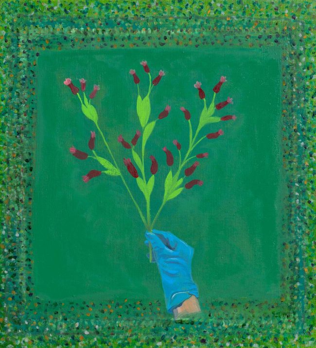 Vera-Portatadino-It-s-for-All-to-See-2019-oil-on-linen-55-x-55-cm